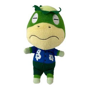 Sanei Animal Crossing New Leaf Beanie Plush Kapp'n Turtle Green Stuffed Toy 7.5"